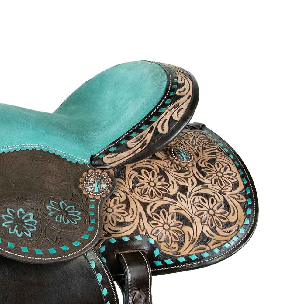 Montura Barrilera Cincelada con Accesorios F.14 Turquesa - Image 2