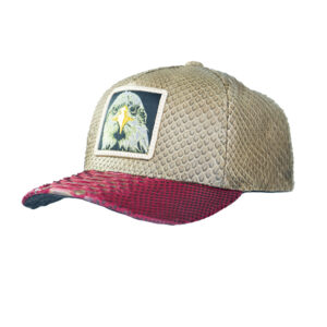 Gorra Bestico Café/Rojo Mod. Águila