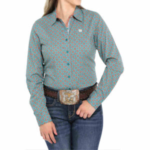 Camisa Western Estampada Cinch - MSW9165024