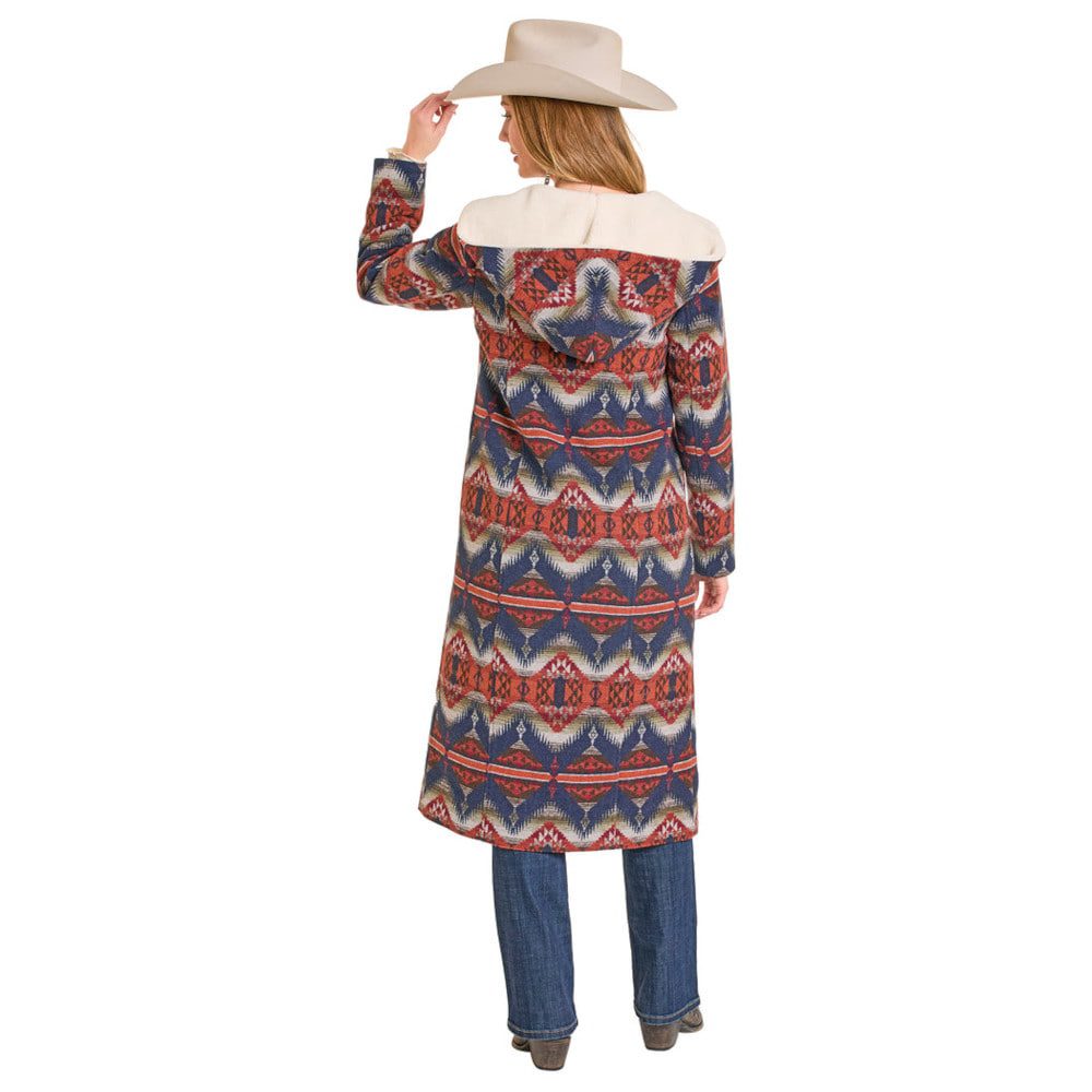 Chamarra Panhandle Aztec Jacquard Sherpa - DW92C06838 - Image 2