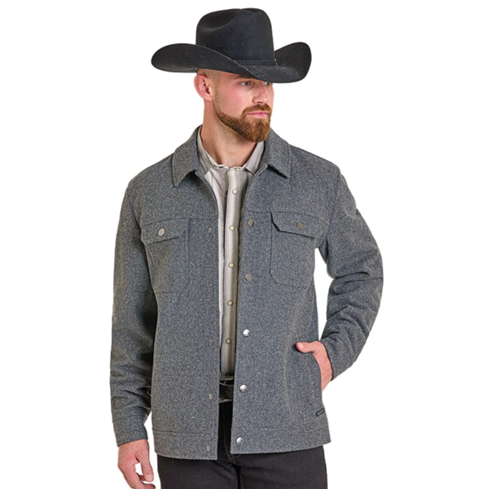 Chamarra Panhandle Charcoal Solid Heather - DM92C06153