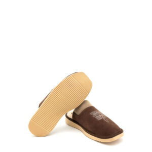 Pantufla Vaquera Chocolate