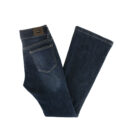 Pantalón de mezclilla “El Reparo”, corte vaquero en tono Azul Indigo. Estilo: NA03. Corte de bota.