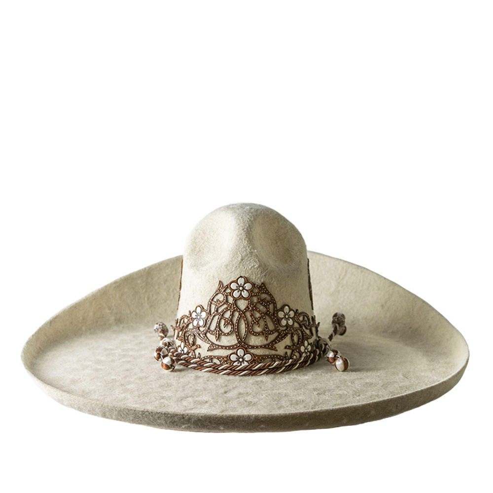 Sombrero Charro de Lana Boliviana