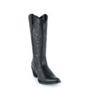 Bota Lyard Tamsen Piel Toscana Negro - EST20613