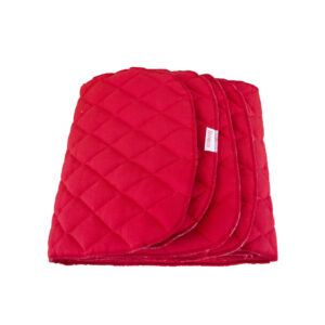 Cojines #013 12x28 Cuadro C/Bies Rojo