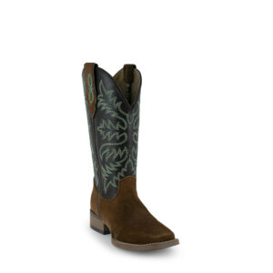 Bota Texaban Barcelona Piel Gamuza Canela Café - EST36403