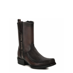 Bota Cuadra en Piel Genuina de Mantarraya - 1J4JMA