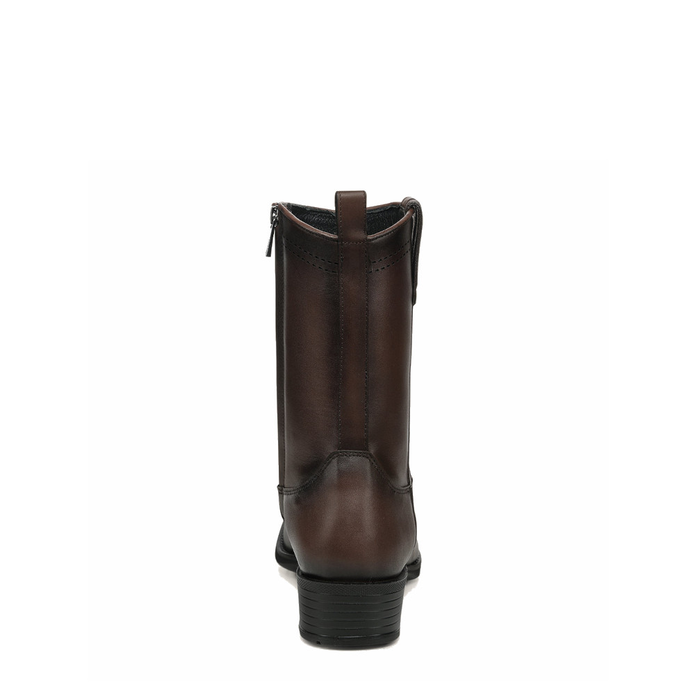 Bota Cuadra en Piel Genuina de Mantarraya - 1J4JMA