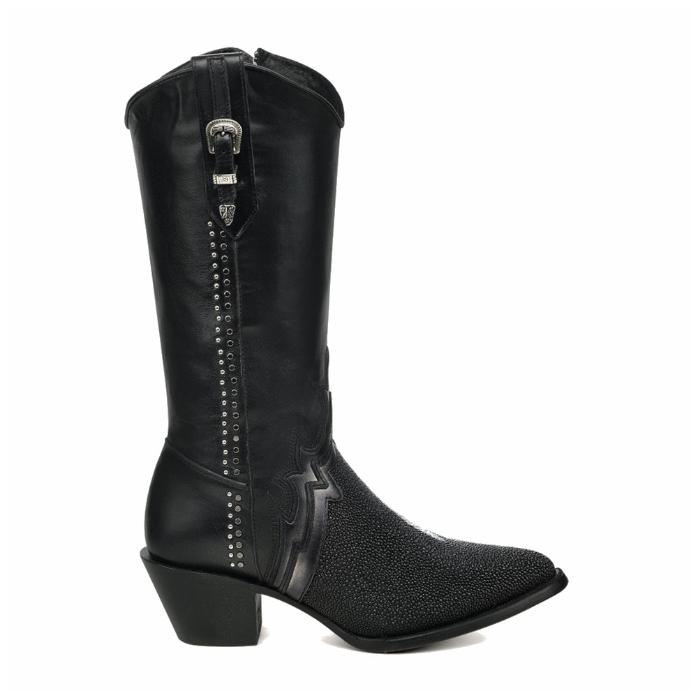 Bota Cuadra en Piel Genuina de Mantarraya - 4A50MA