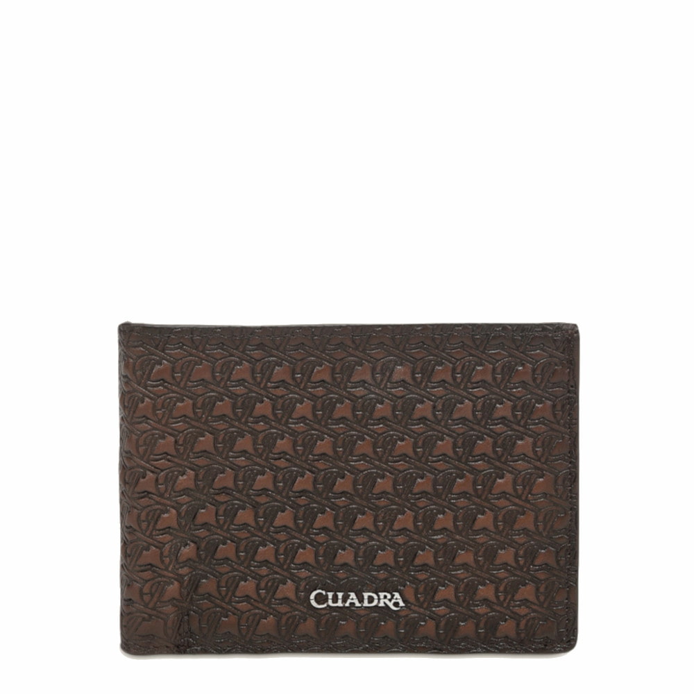 Billetera Cuadra Piel Genuina - BC059RS