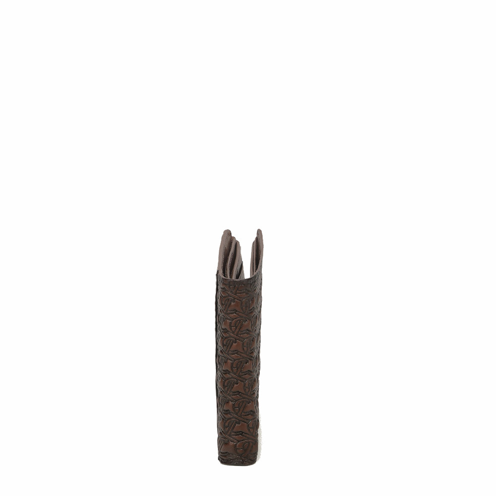 Billetera Cuadra Piel Genuina - BC059RS