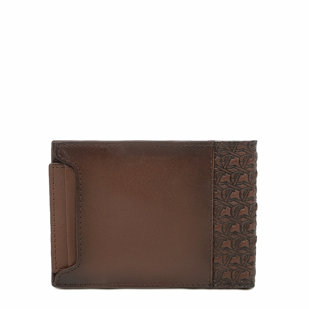 Billetera Cuadra Piel Genuina - BC059RS