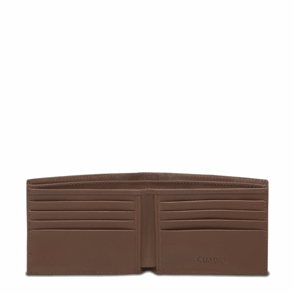 Billetera Cuadra Piel Genuina - BC059RS