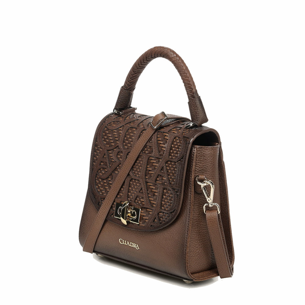 Bolsa Cuadra en Piel Genuina - BOD5GRS