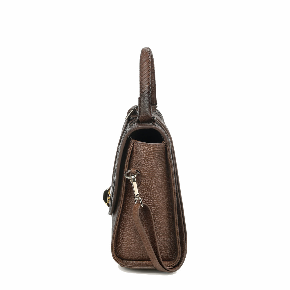 Bolsa Cuadra en Piel Genuina - BOD5GRS
