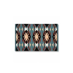 Carona #5009 VC 36X34 Turquesa/Café