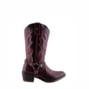 Bota Davina Piel Minero Brandy Vino - EST96390