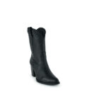 Bota Lyard Cassia Piel Toscana Negro - EST20901
