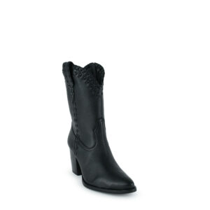 Bota Lyard Cassia Piel Toscana Negro - EST20901