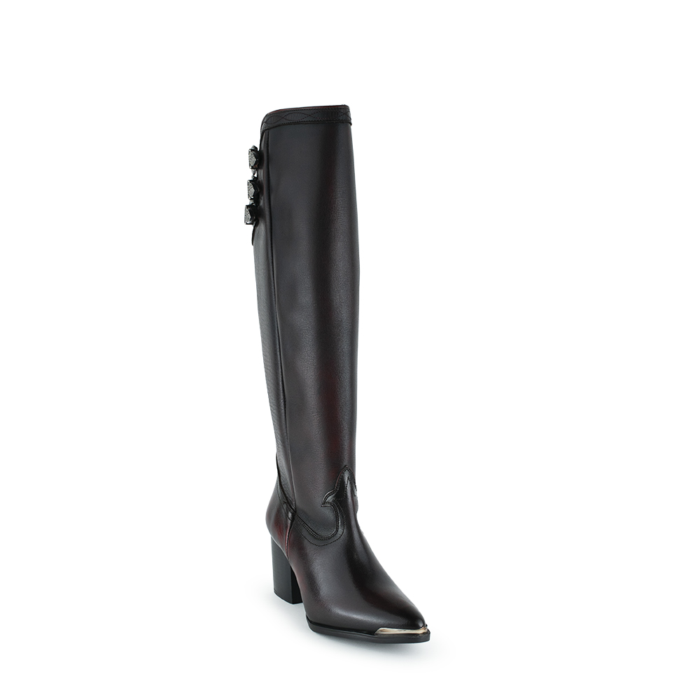 Bota Lyard Crossfire Piel Vintage Brush Cherry - EST20905