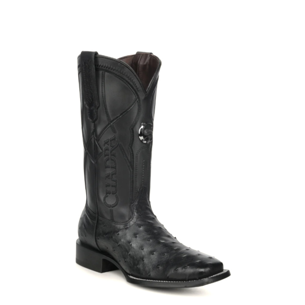 Bota Cuadra en Piel Genuina de Avestruz - 3ZT0A1