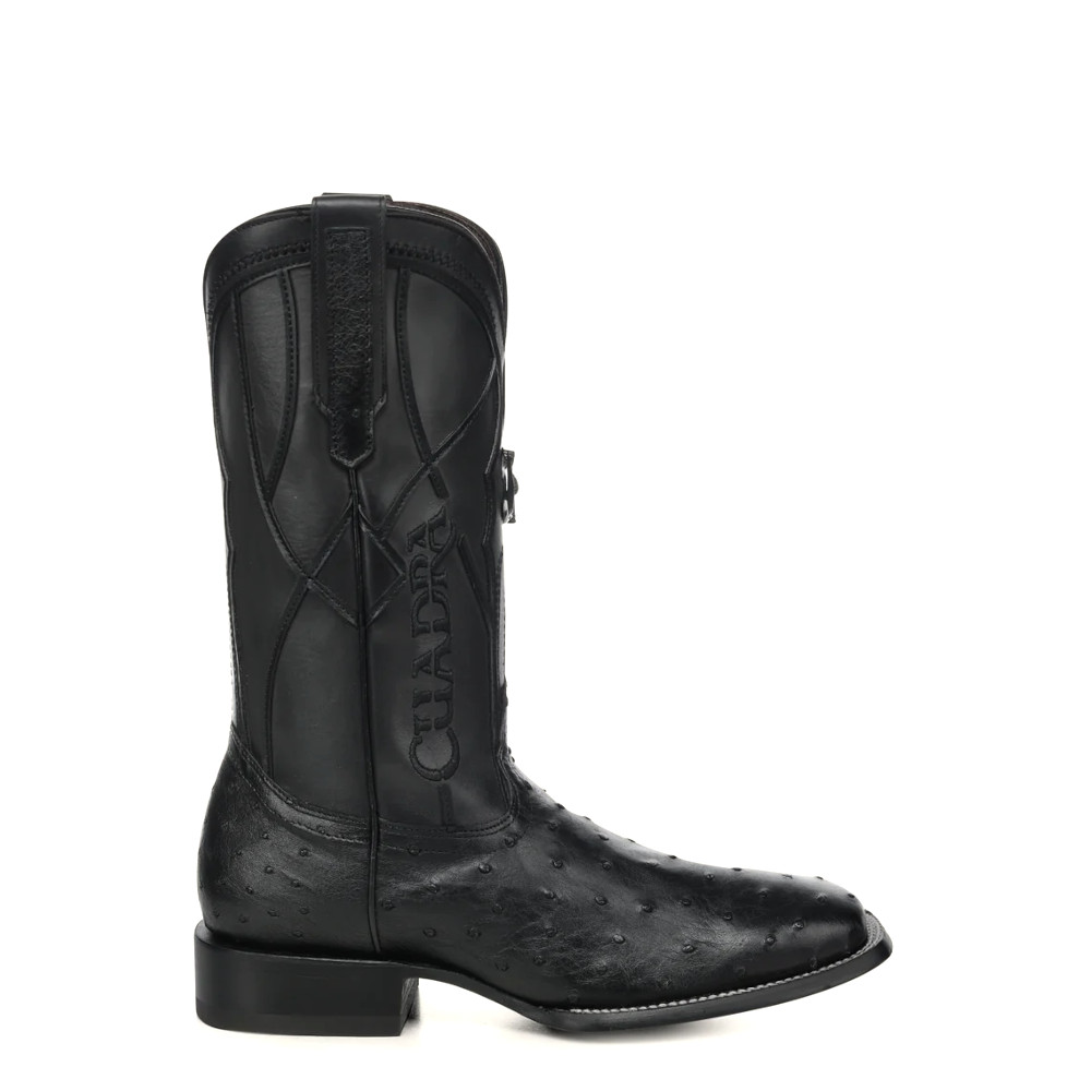 Bota Cuadra en Piel Genuina de Avestruz - 3ZT0A1