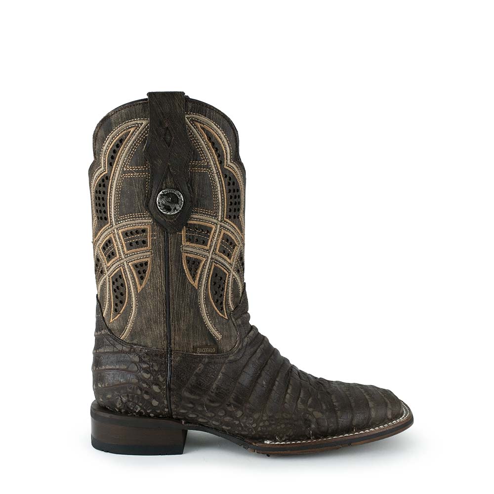 Bota Bucefalo Lomo Coco Café Deslavado Vintage - EST Daniel
