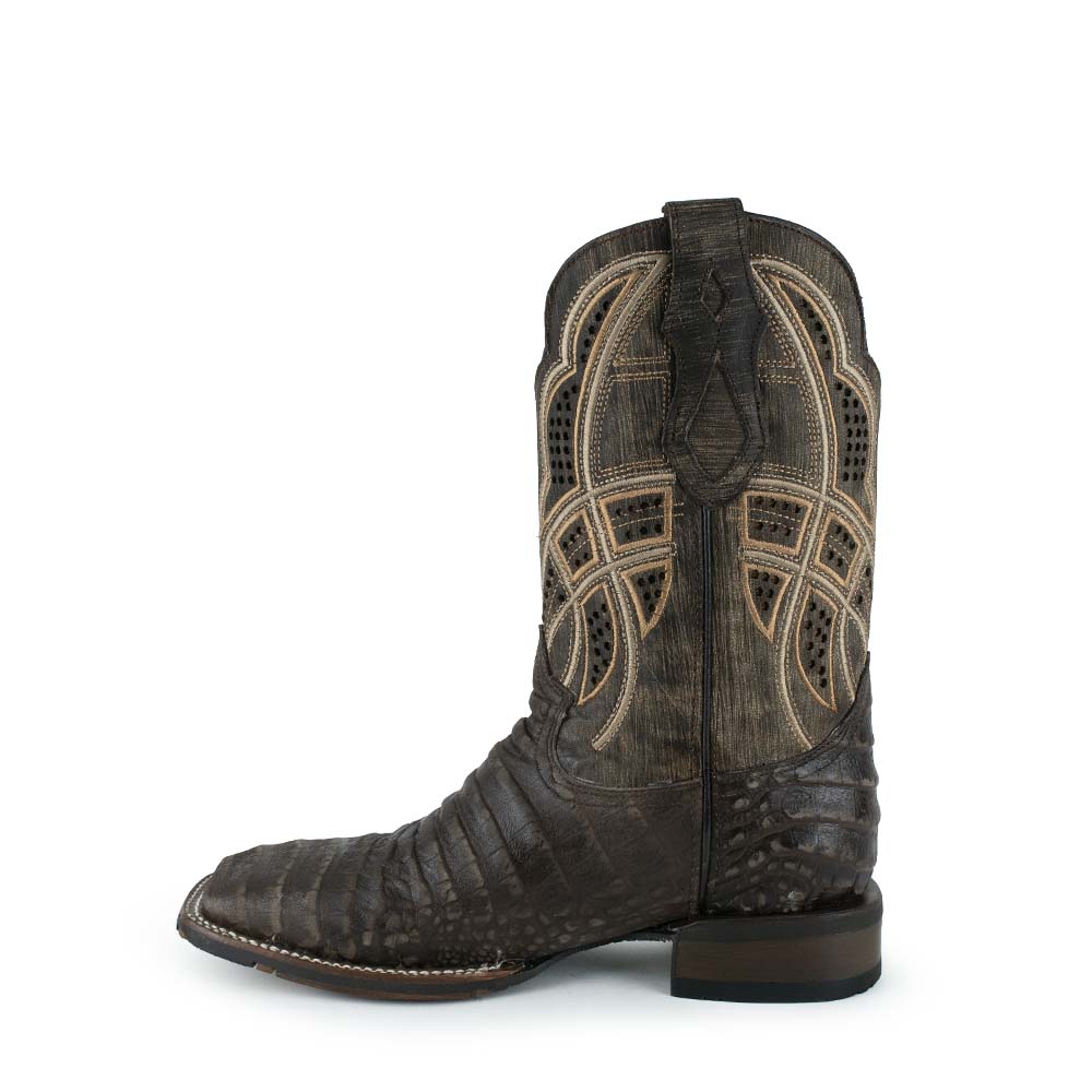 Bota Bucefalo Lomo Coco Café Deslavado Vintage - EST Daniel